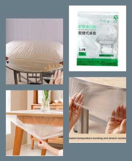 مجموعة 10 قطع مفرش طاولة استخدام مرة واحدة