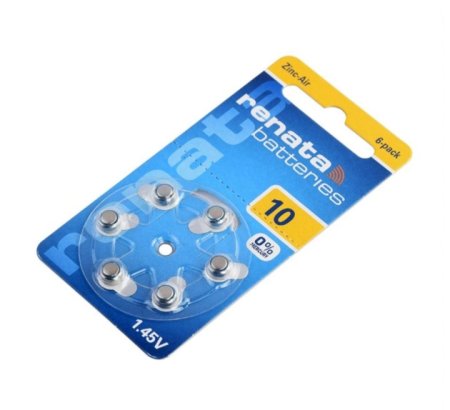 بطاريات سماعات اذن 10 / كرت 6 قطع