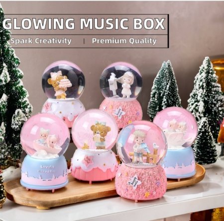 بلورة موسيقى مفتاح حجم كبير