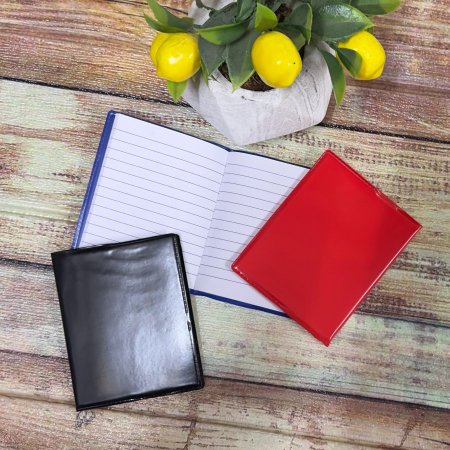 دفتر جيب غلاف جلد