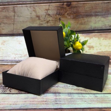 علب ساعات رجالي جلد فارغ