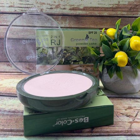 بودرة وجه جافة طبقتين