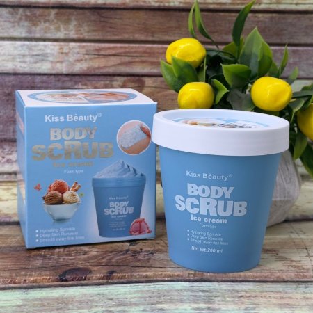 مقشر للجسم بنكهة الآيس كريم من ماركة Kiss Beauty