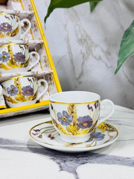 طقم فناجين قهوة 12+12