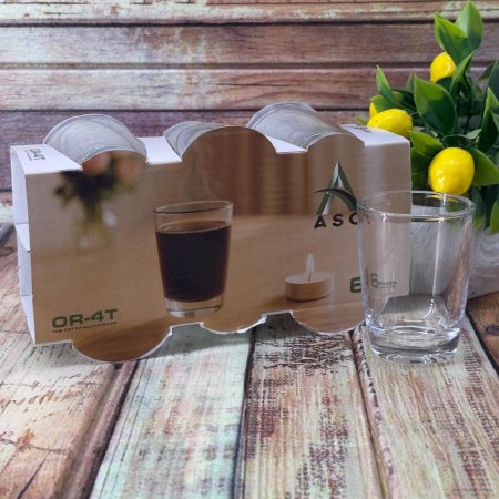 طقم كاسات قهوة 6 قطع