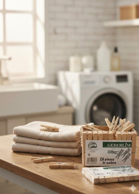 ملاقط غسيل خشب 20 ملقط ثقيل