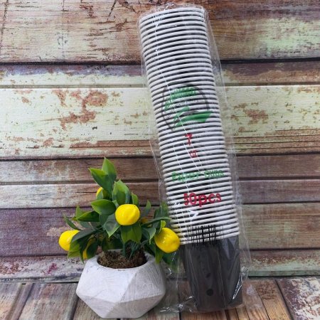 كاسات كرتون 7 اوز ربطه 50 كاسه