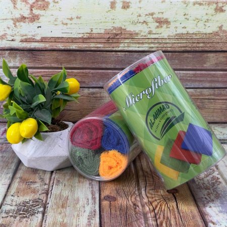 علبة فوط مطبخ 4 قطع