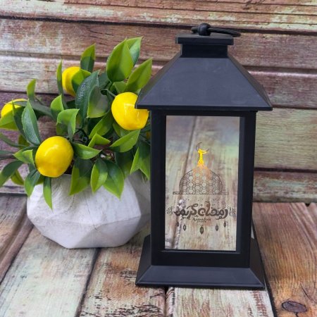 فانوس اسود 16 سم