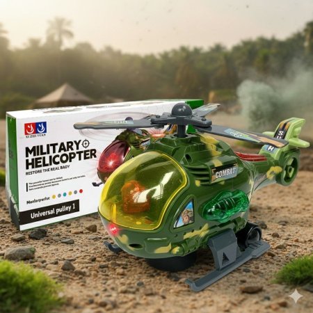 لعبة طائرة مع صوت وإضاءة عالبطارية