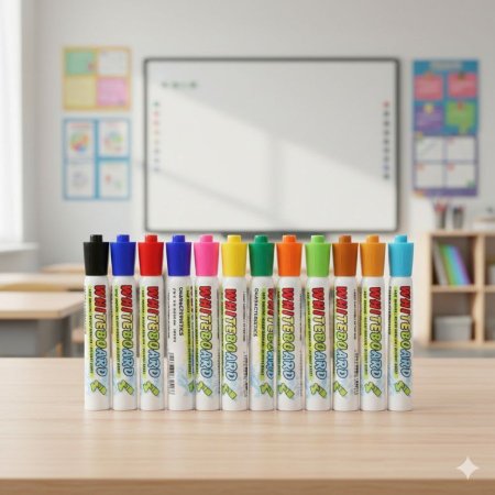 طقم اقلام لوح 12 لون