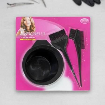 طقم صحن من فراشي صبغة