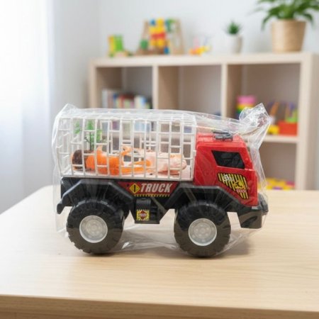 لعبة ترك مع قفص حيوانات