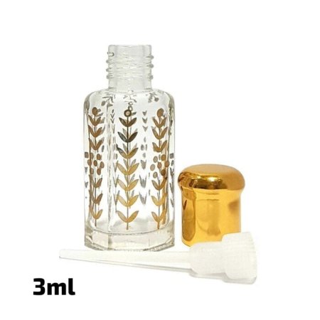زجاج مسك تولة 3 مل فارغ