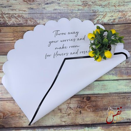 ورق تغليف باقات ورد