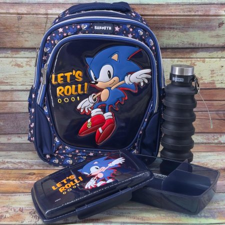 بكج شنطة ابتدائي مع لانش بوكس ومطره باركوث