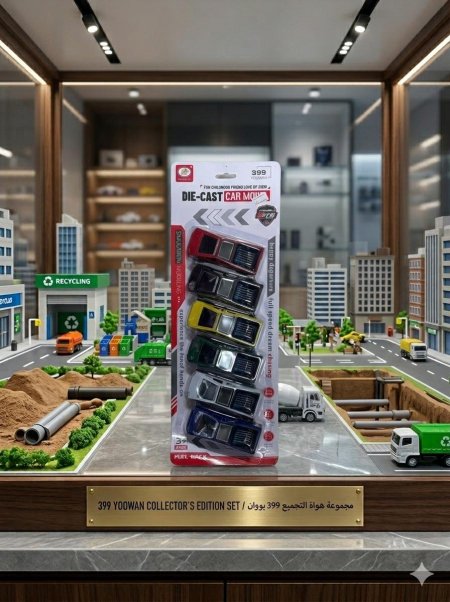 مجموعة سيارات حديد تيسلا على كرت