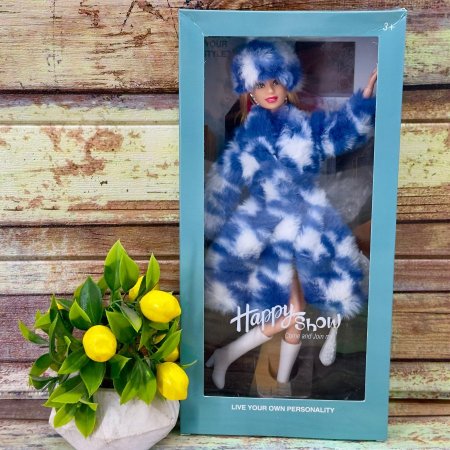 لعبة باربي ملابس شتاء