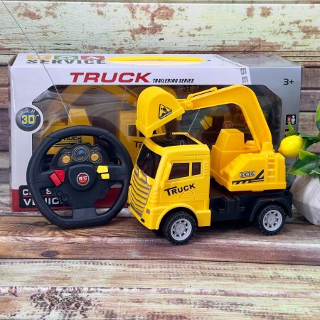 لعبة جرافة لاسلكي 4 محاور