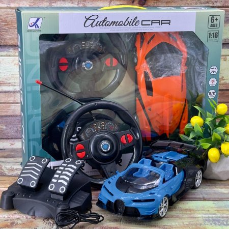 سيارة لاسلكي مع رموت تحكم ودعسة بنزين