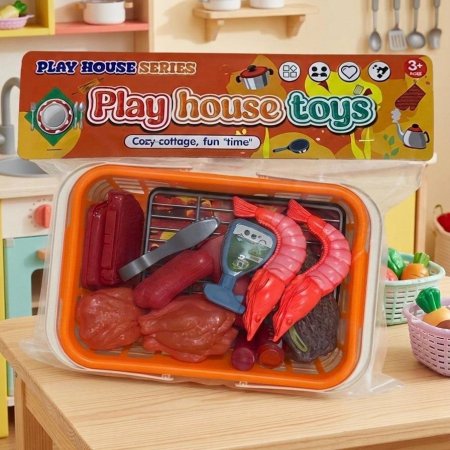 لعبة مطبخ مع سلة