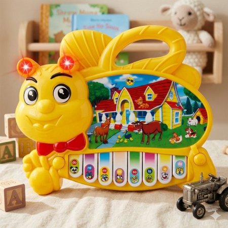 لعبة بيانو اصوات حيوانات