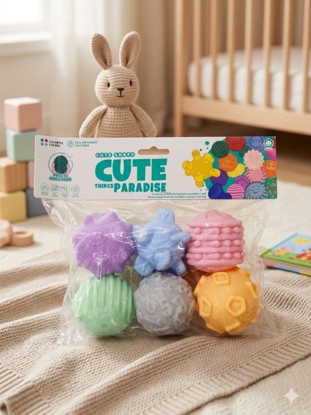 مجموعة العاب مع صوت 6 قطع للاطفال