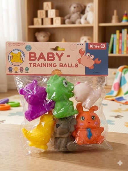 مجموعة العاب مع صوت 6 قطع للاطفال