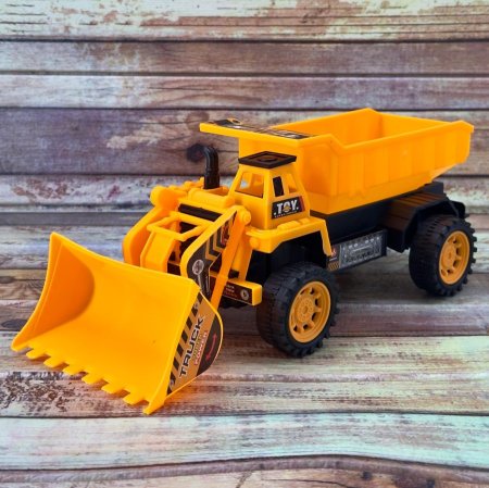 لعبة جرافة مع قلاب