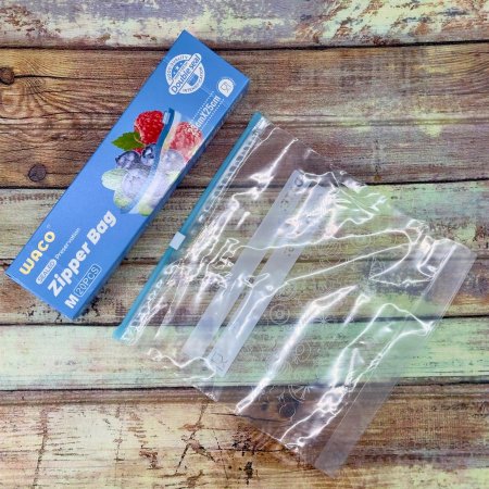 20 كيس تفريز مع سحاب مقاس23*25 cm