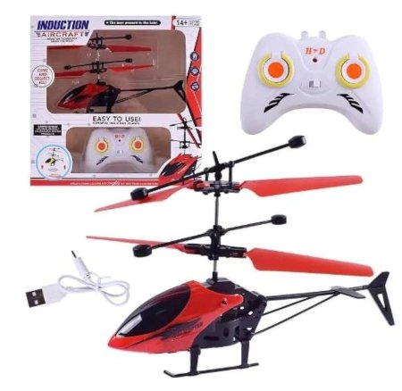 لعبة صائرة هليكوبتر مع رموت