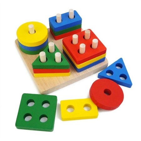 لعبة الأشكال الهندسية التعليمية