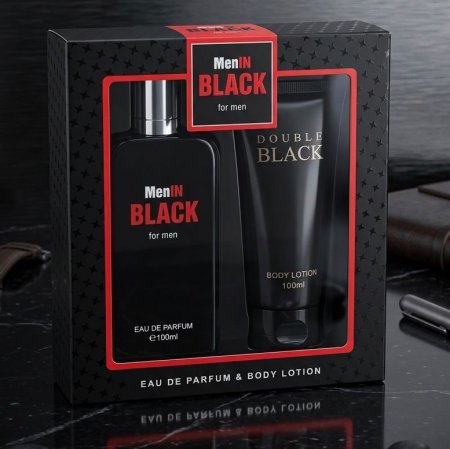 بكج عطر قطعتين بلاك