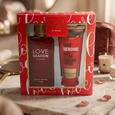 بكج عطر قطعتين love