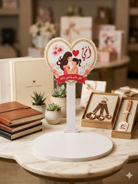 ستاند تنسيق هدايا عيد الام فارغ