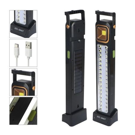 كشاف شحن + طاقة شمسية