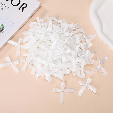 كيس (100) ببيونه ابيض 5 cm