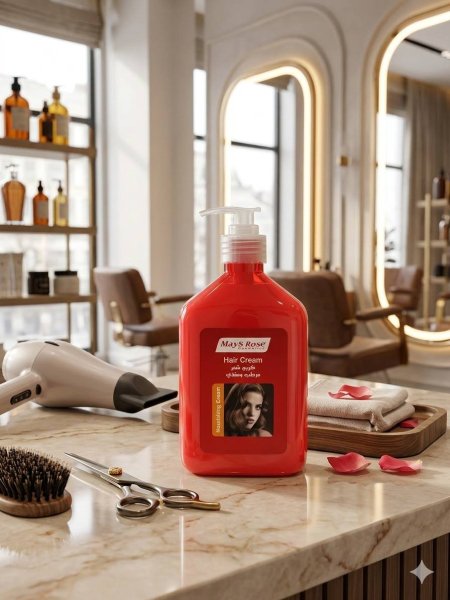 كريم مغذي ومرطب للشعر ميس روز 500 مل