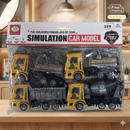 لعبة 4 شاحنات