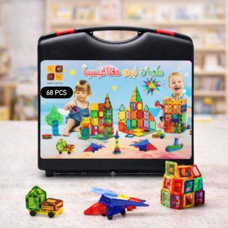 ليجو مغناطيس 68 قطعة