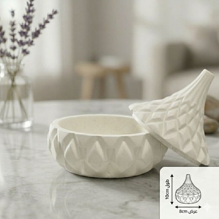 تحف توزيعات جبصين مع غطاء