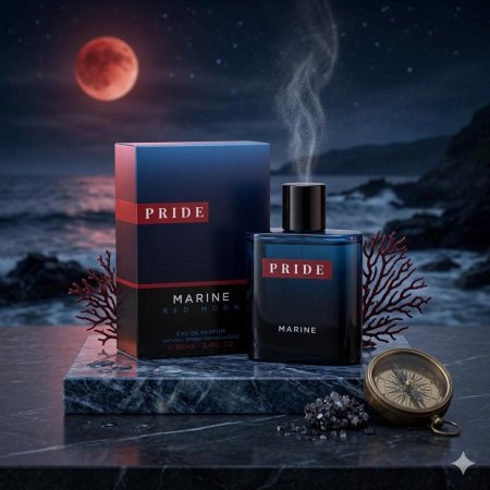 عطر Pride Marine Red Moon من شركة Fragrance World حجم 100 مل
