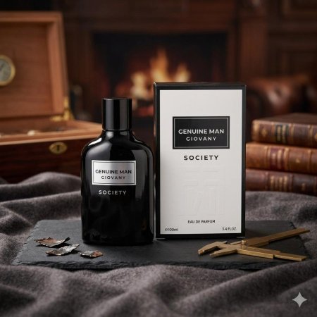 عطر "جينوين مان جيوفاني سوسايتي" (Genuine Man Giovany Society)