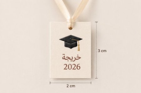 (50 بطاقة) عبارة خاصة حجم 3*2 cm