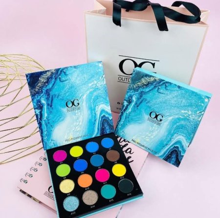 OG اي شدو 16 لون Pro Pigment Pallette 1