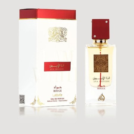 عطر انا الأبيض حمراء