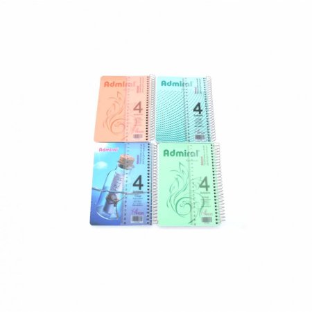 دفتر سلك 4 موضوع صغير ادميرال