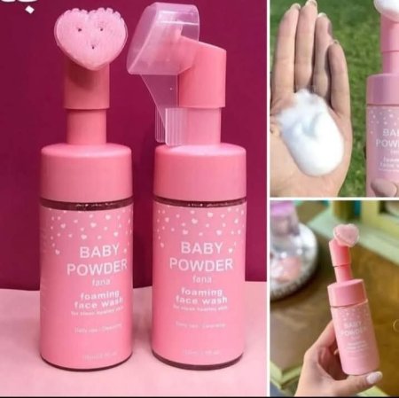غسول وجه رغوي Baby Powder