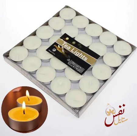 شمع دائري 50 قطعة تي لايت Tea Lights