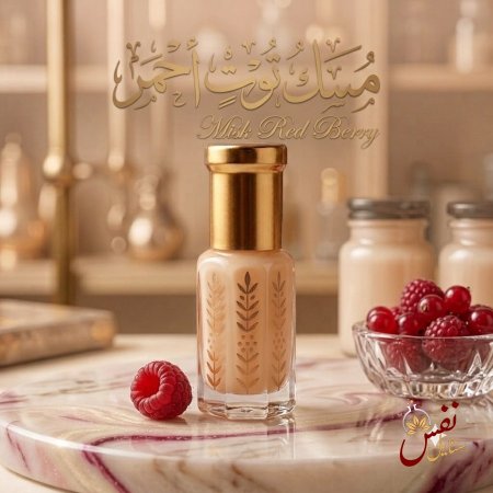 مسك توت احمر 3 مل